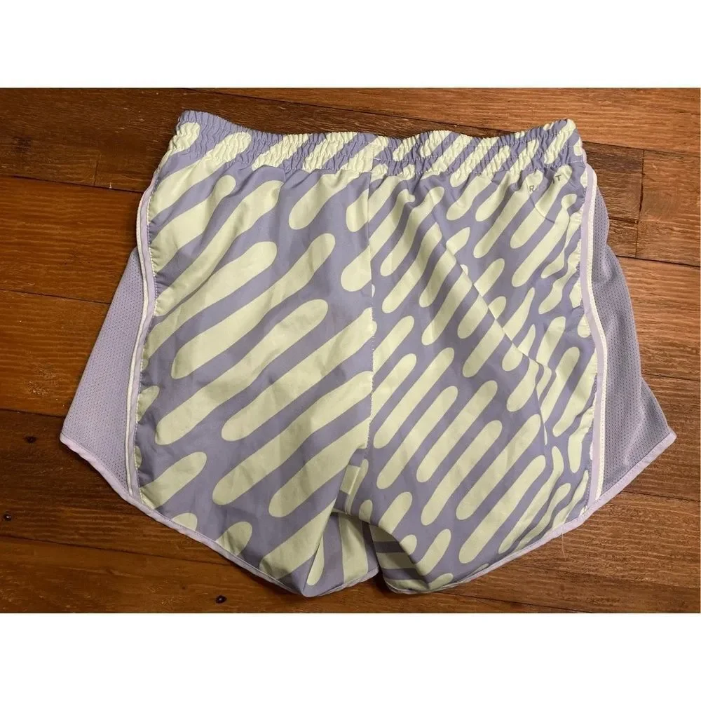 Nike XS Dri-Fit shorts green grey active wear workout running